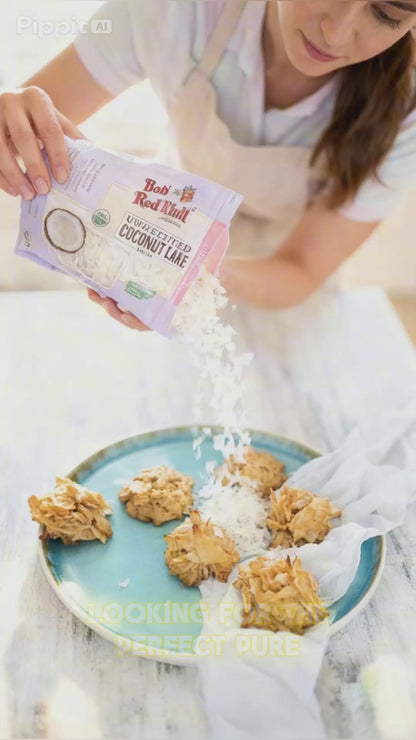 Bob's Red Mill Unsweetened Coconut Flakes Resealable 10 oz