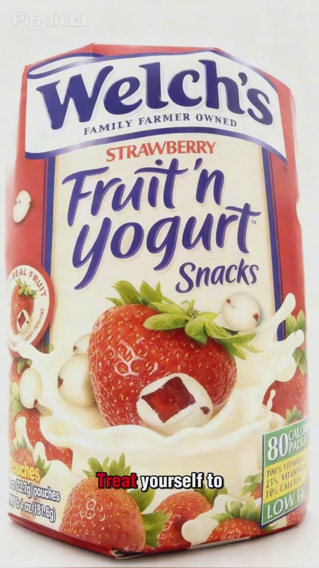 Welch's Strawberry Fruit 'n Yogurt Snacks 8 Pouches