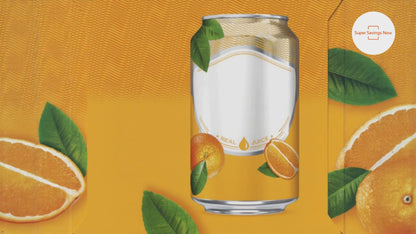 San Pellegrino Orange Italian Sparkling Drinks Cans 11.15 fl oz