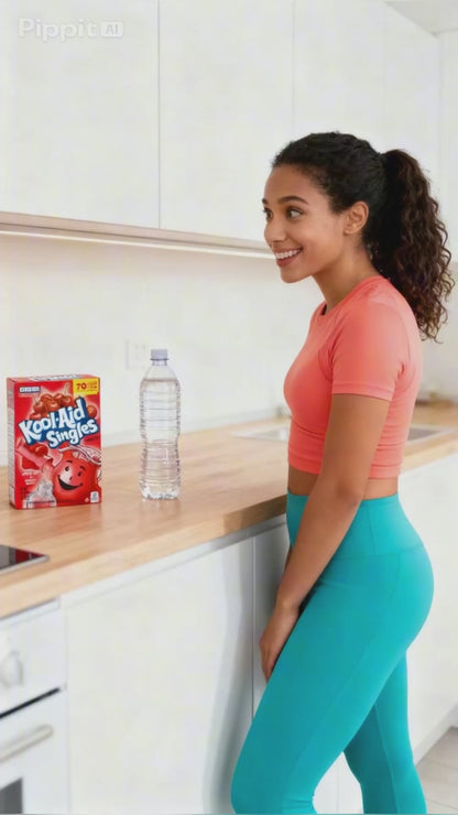 Kool-Aid Cherry Unsweetened Soft Drink Mix 0.13-Ounce Envelopes (Pack of 48)