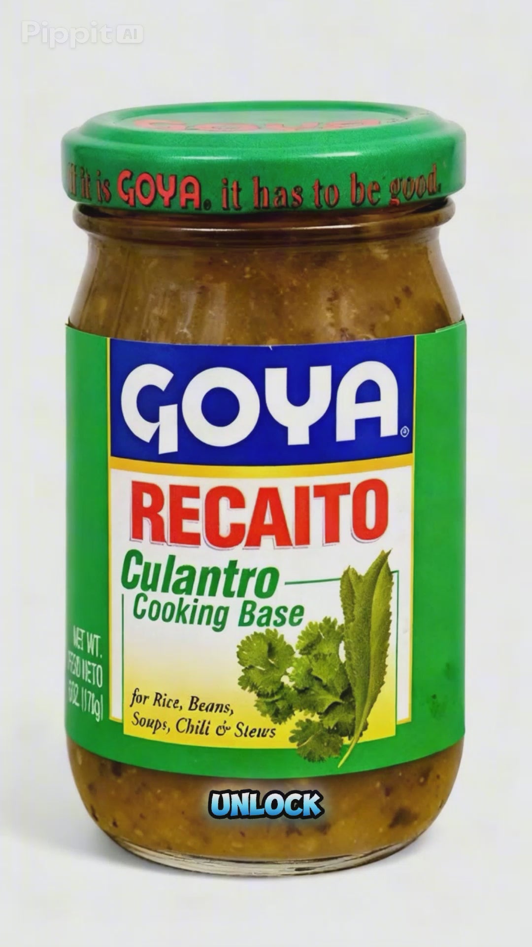 Goya Recaito Culantro Cooking Base 2151 Green 6 Ounce