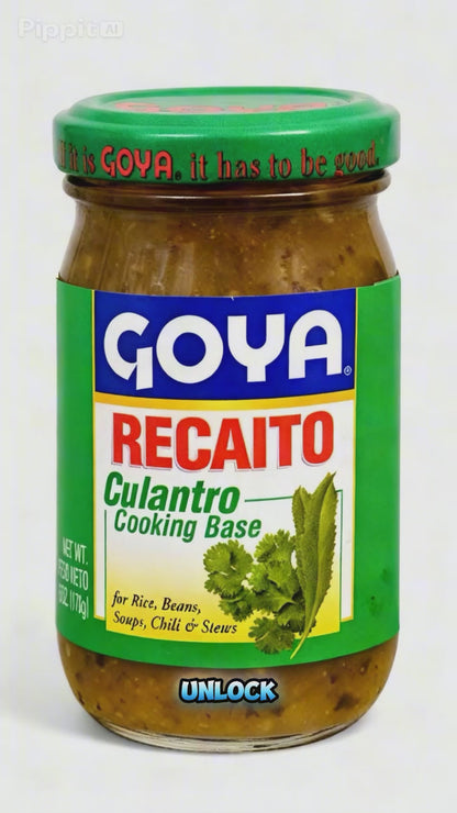 Goya Recaito Culantro Cooking Base 2151 Green 6 Ounce