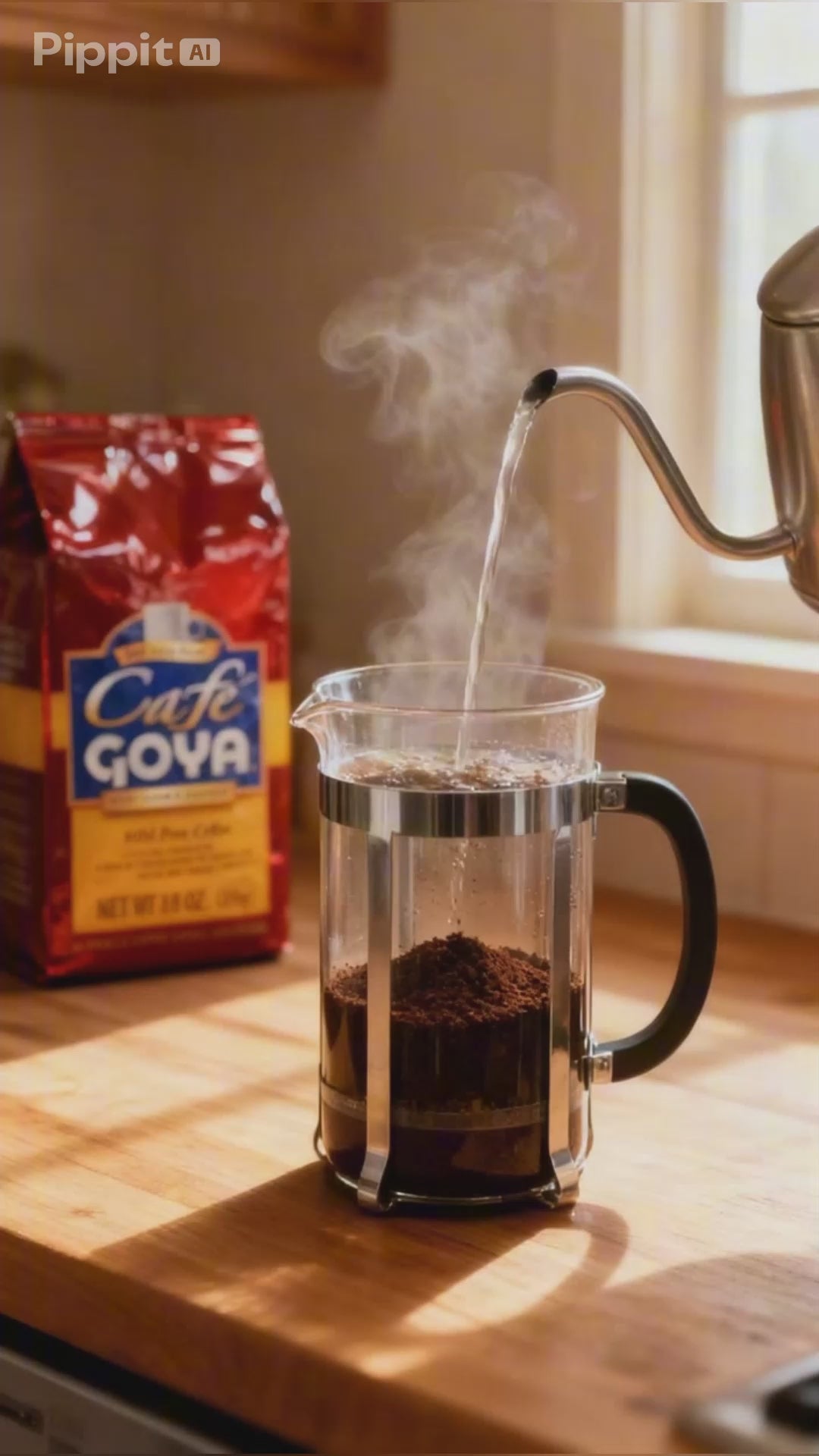 Goya 100% Pure Latin Coffee Dark Roast Ground Coffee 8.8 oz