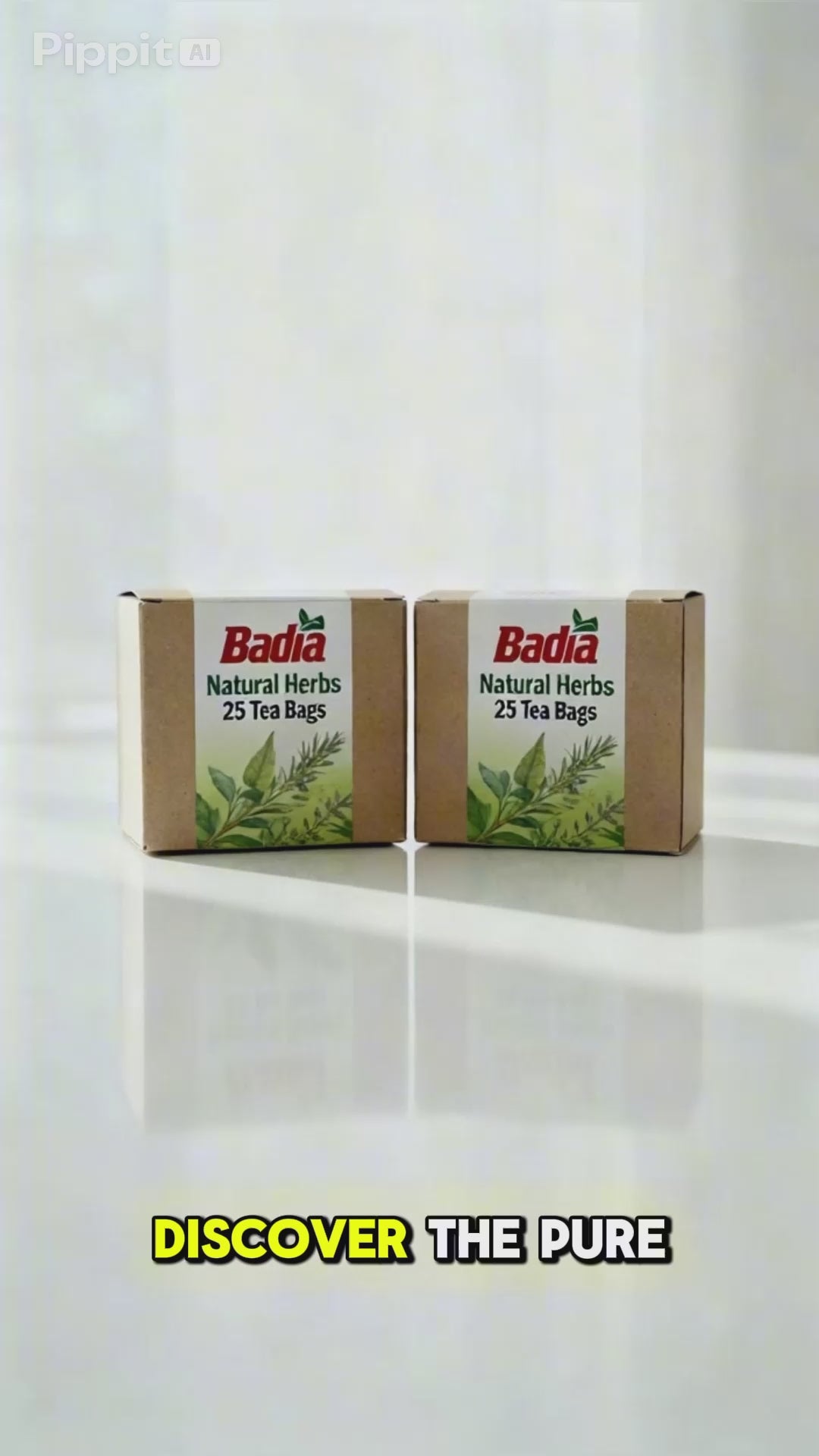 Badia Tea Bag,Natural Herbs 25 Tea Bags (Pack of 2)