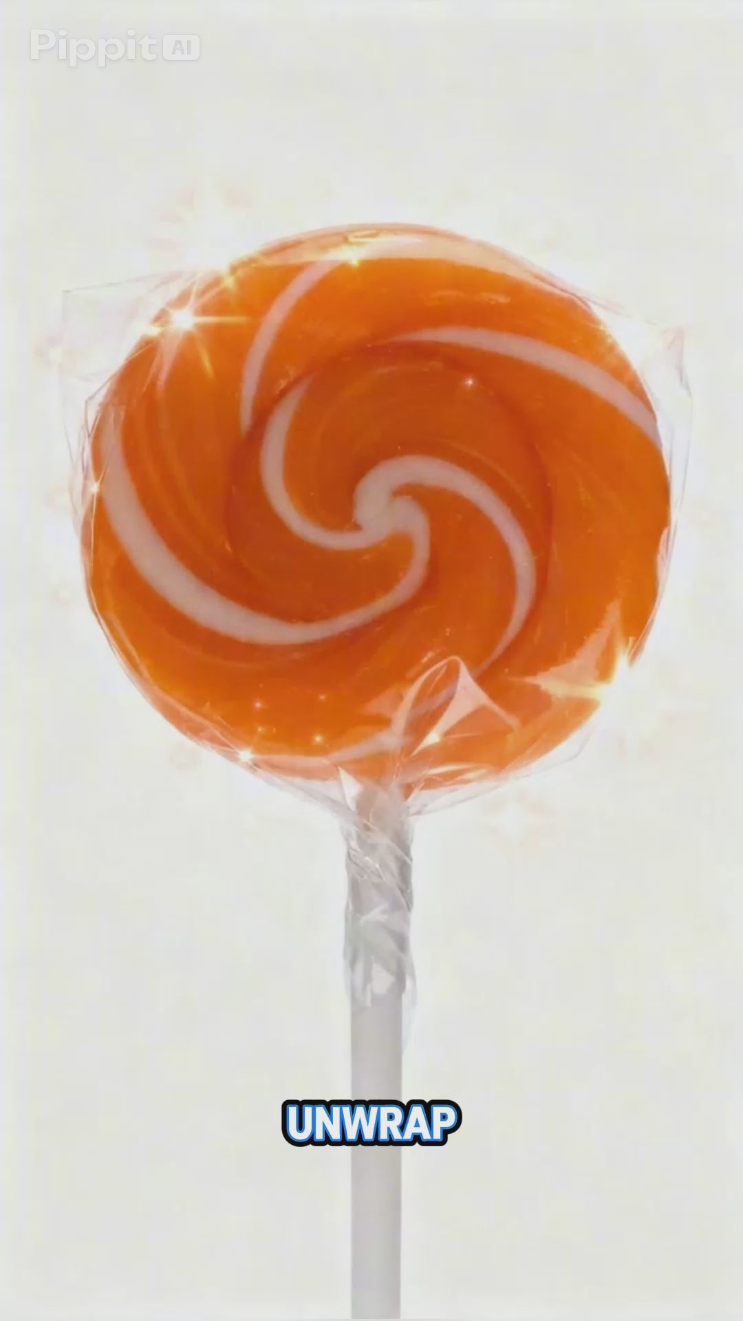 COLORSPLASH LOLLIPOPS Orange Lollipops Jar 12.69 oz 30 Pops