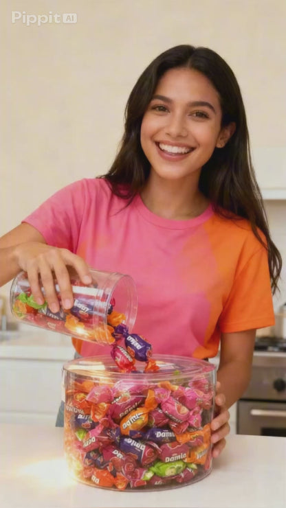 Tayas Damla Colombina Fancy Filled Soft Candy Assortment Tub