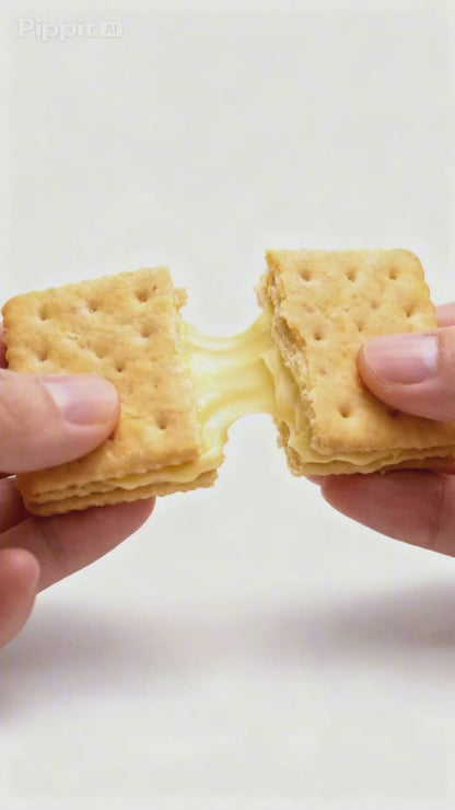 M.Y. San Cracker Sandwich Sweet Mantikilya (Sweet Butter Cream) Flavor, 300g (10.58 oz) (Pack of 10)