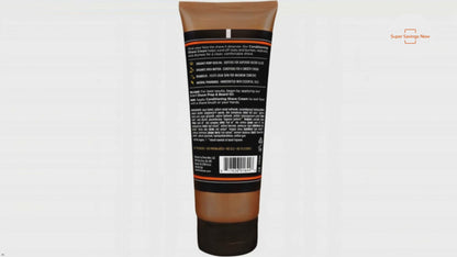 Barrel and Oak Conditioning Shave Cream Men's Face Moisturizing Caffeine & Antioxidant-Rich Prevents Nicks & Bumps Vegan Bourbon Cedar Scent 6.5 oz