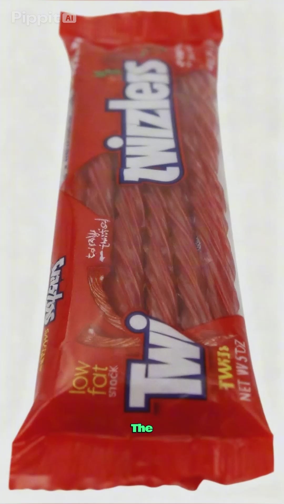 TWIZZLERS Twists, Strawberry Flavored Licorice Candy, Halloween Candy, 2.5 Ounce Packet (Pack of 36)